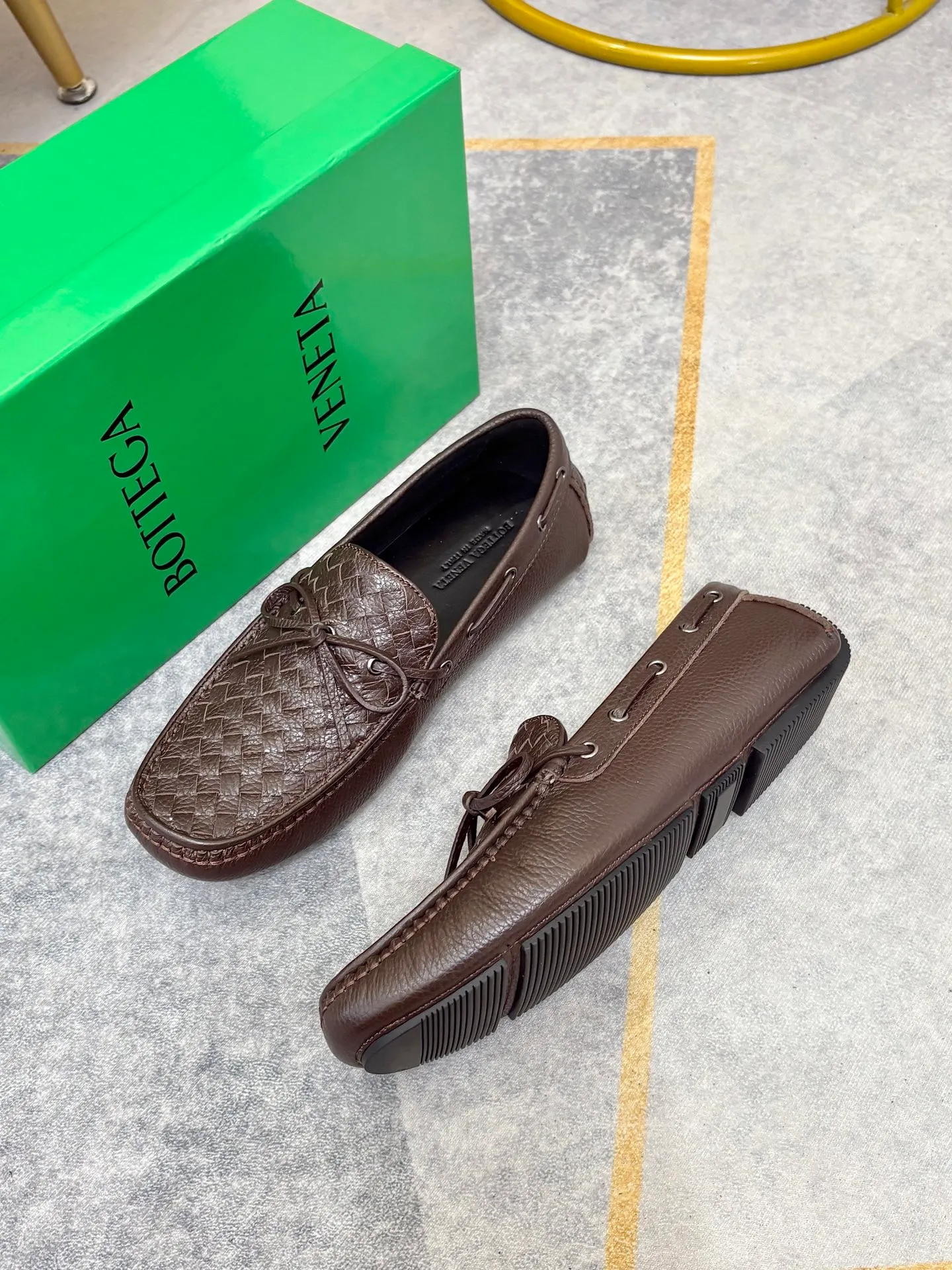P420💰 (Niu Li + Niu Pad) [BV] The latest hot style‼ ️Casual men's shoes, uppers imported first-layer cowhide ➕Full imported cowhide lining✔️Exquisite workmanship, excellent foot feel, special rubber soles✔️, cool and fashionable, the latest fashion, fashionable outsole, hurry up.  Code number: 38-44 (can be customized to 37.45, non-refundable)